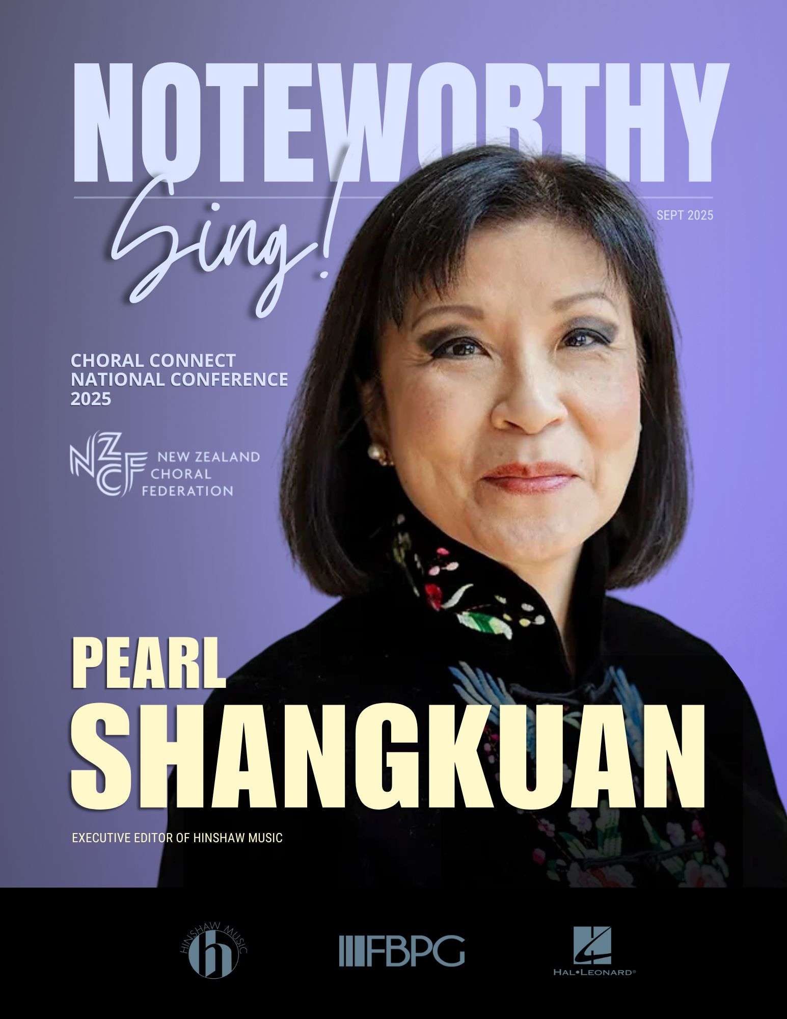Pearl Shangkuan NZCF 2025 Noteworthy Sing! Cover
